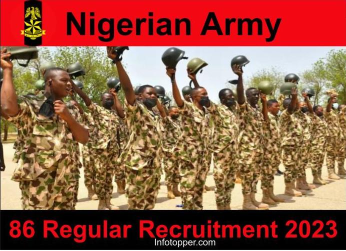 Nigerian Army Recruitment 2023