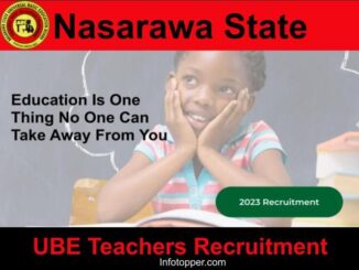 Nasarawa State Universal Basic Education Board Teachers Recruitment