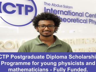 ICTP Postgraduate Diploma Scholarship Programme for young physicists and mathematicians 2024/2025