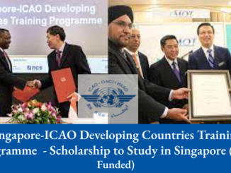 Singapore-ICAO Developing Countries Training Programme 2024/2025